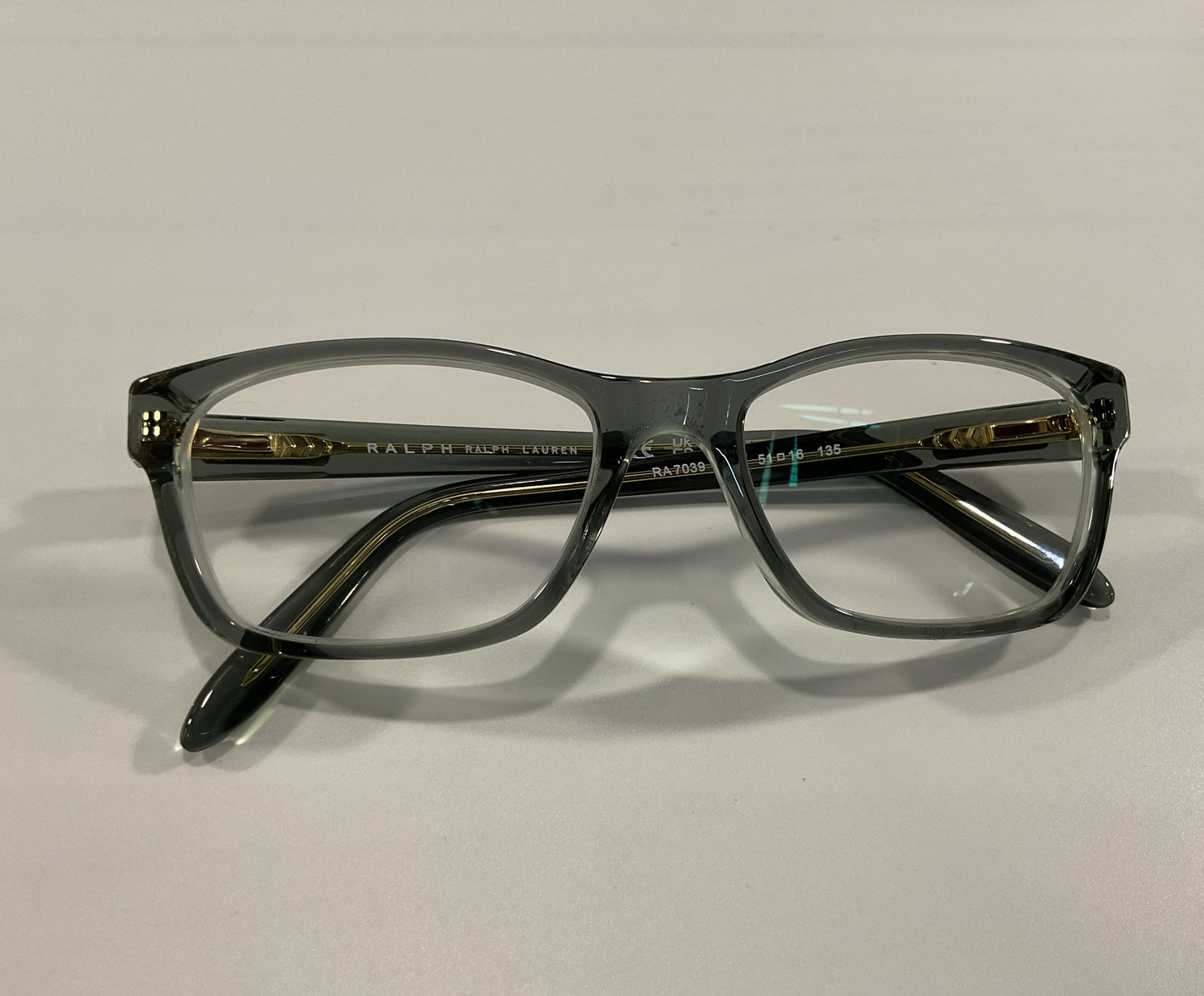Ralph Lauren RA7039 6074 Smoky Green Eyeglasses Frame