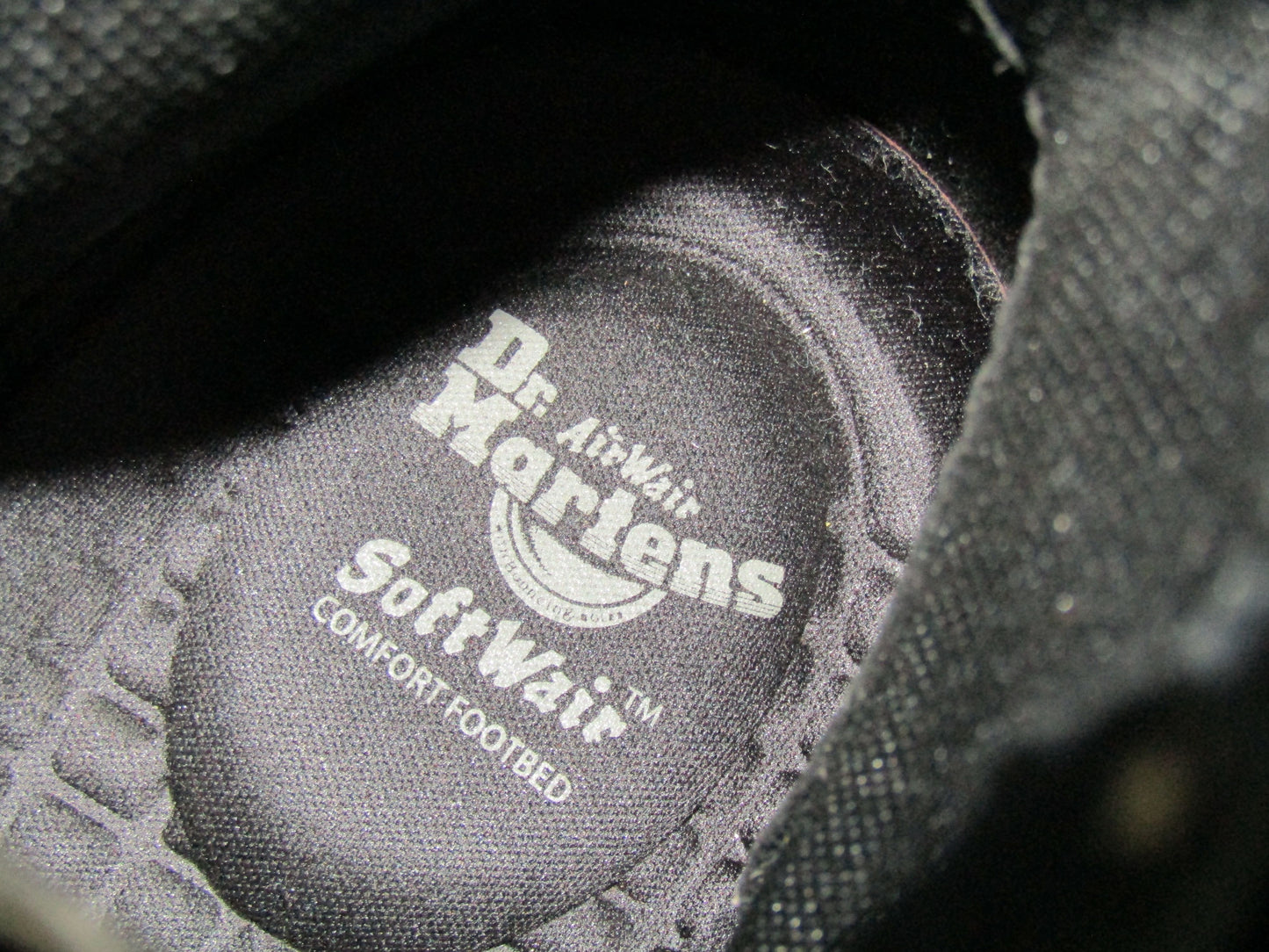 Dr. Martens Women's Black Leather Work Boots Size 6