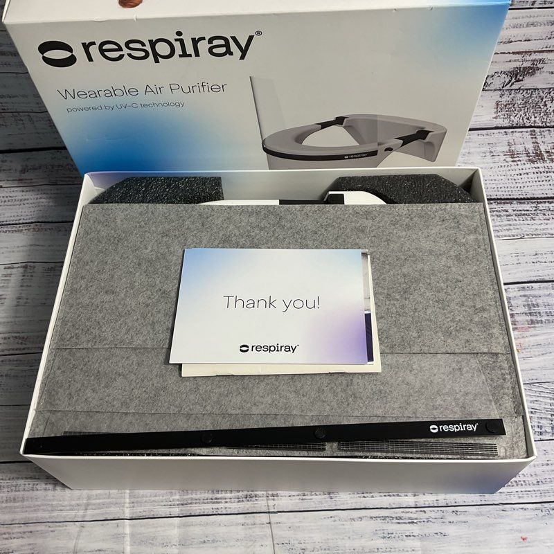 NOB Respiray Wearable White UV-C Air Purifier