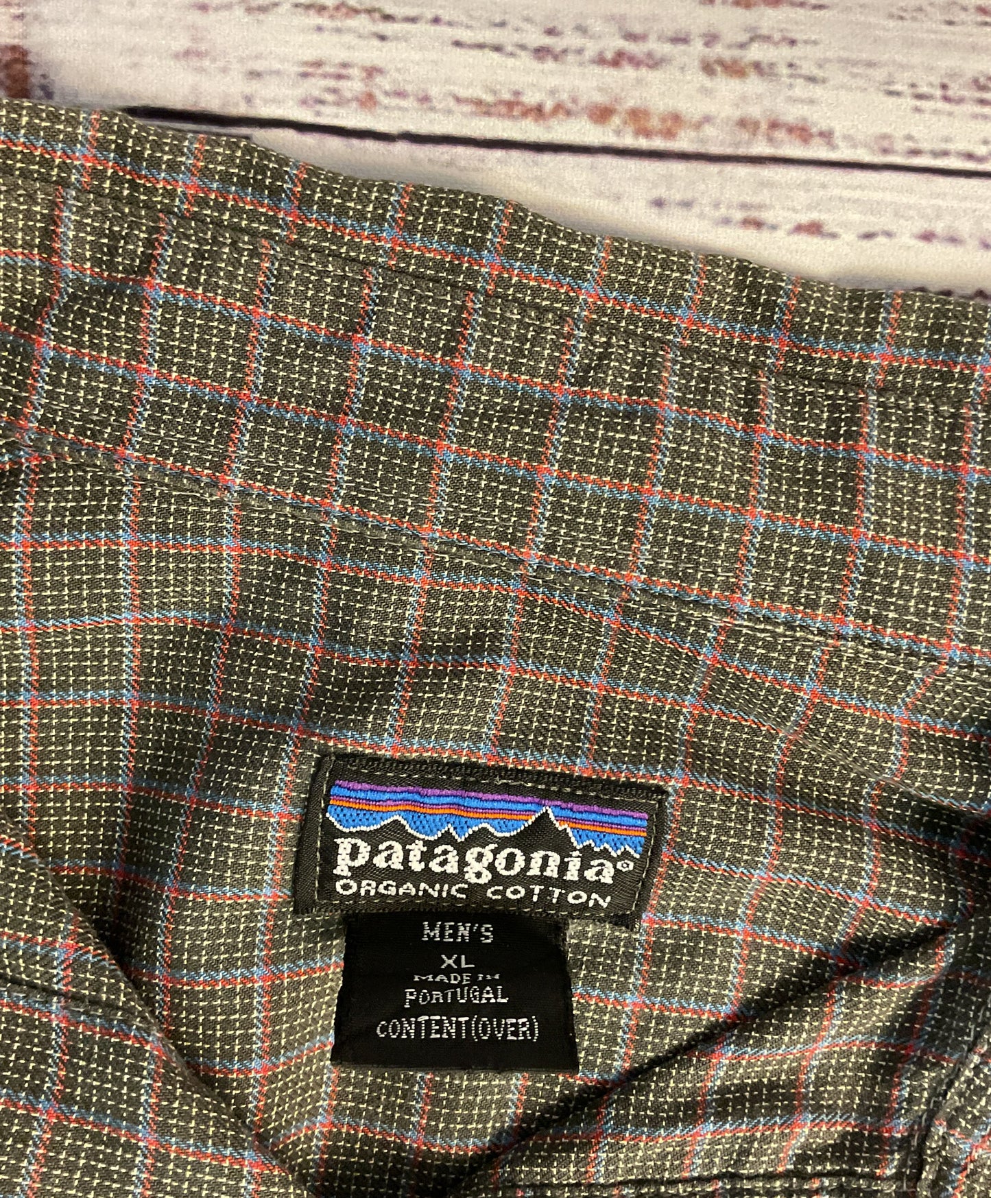 Men's Patagonia Plaid Button Down Shirt Size XL