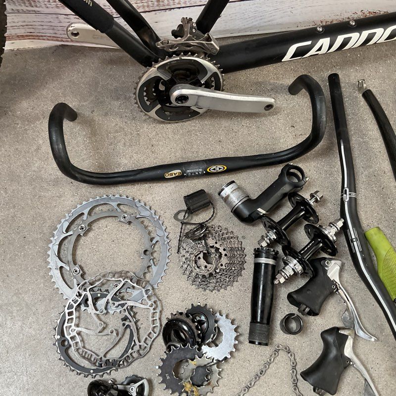 CANNONDALE FLASH 29 Bike Frame, Racing Ralph Tire, American Classic Wheel, Parts