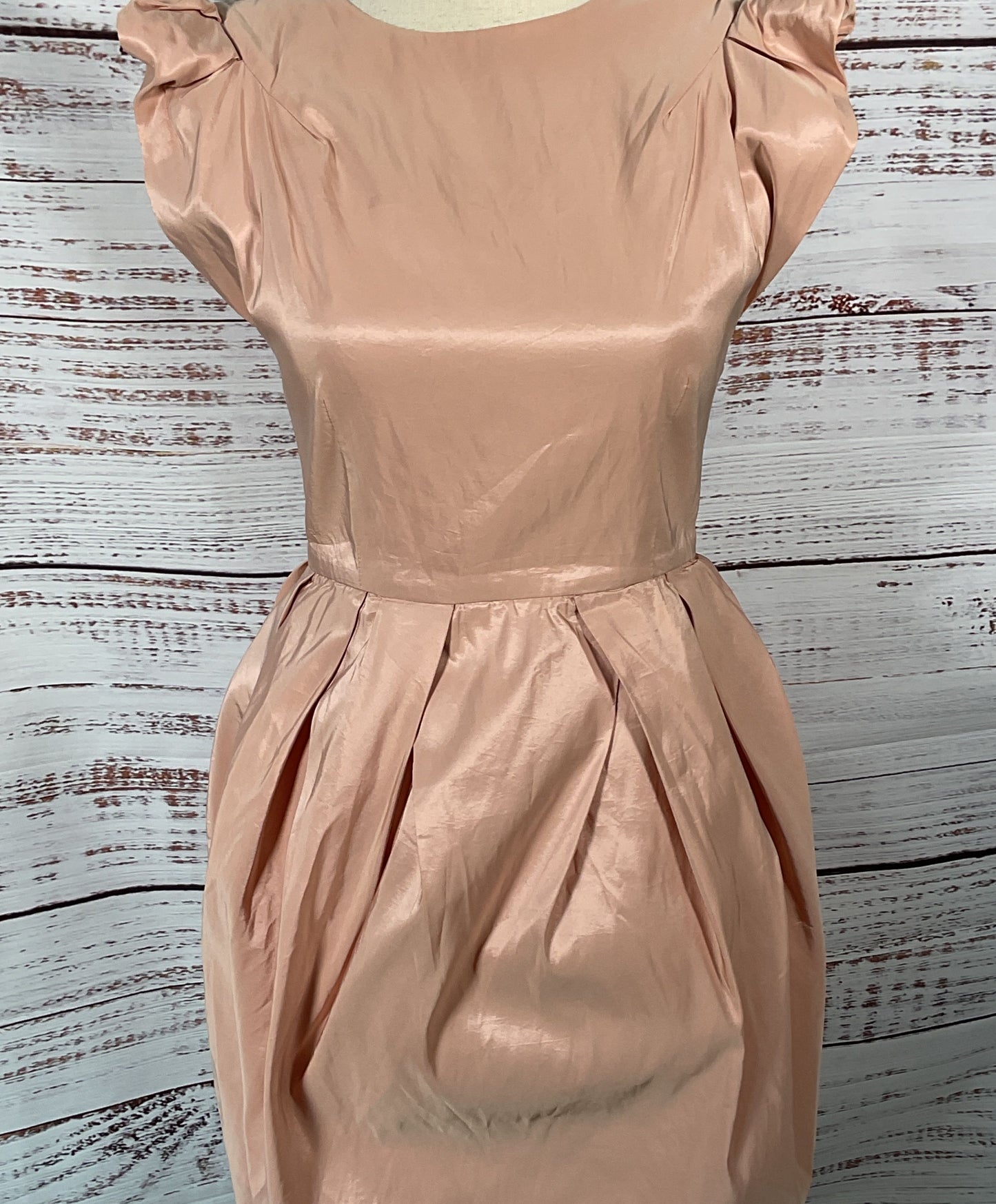 Fray I.D Japan Ruffle Sleeve Dress Pink 1