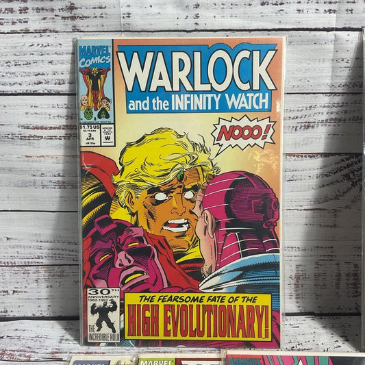 Lot Of 6 Warlock And The Infinity Watch #3 6 7 8 14 32 Vintage Marvel Comics