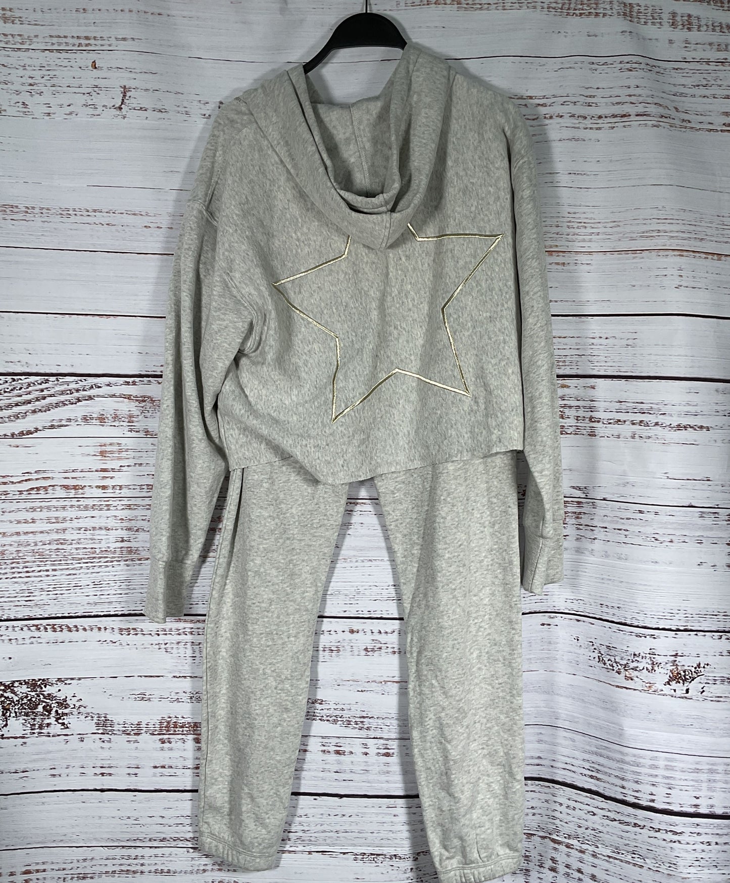 Vintage Havana Hoodie And Joggers Set Heather Gray M