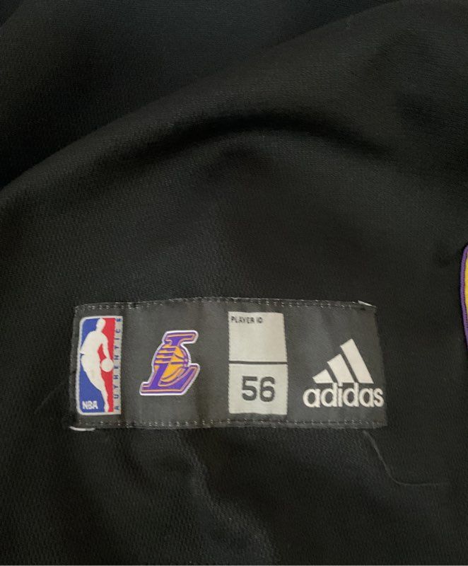 Men's Adidas Black Kobe Bryant Jersey Size 56/2XL