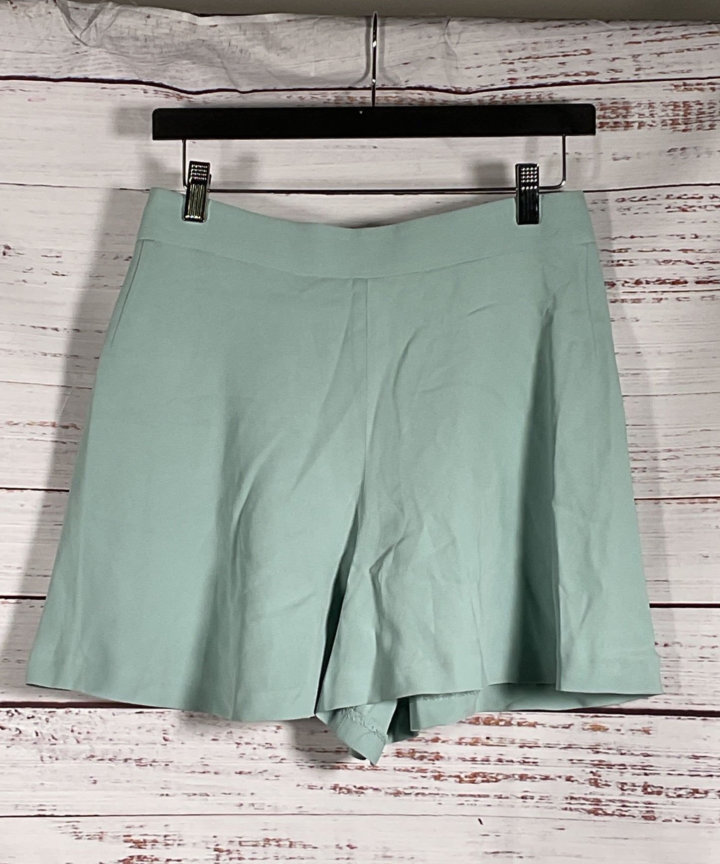 Frame The Fluid Tailored Shorts Robin Egg Blue 6
