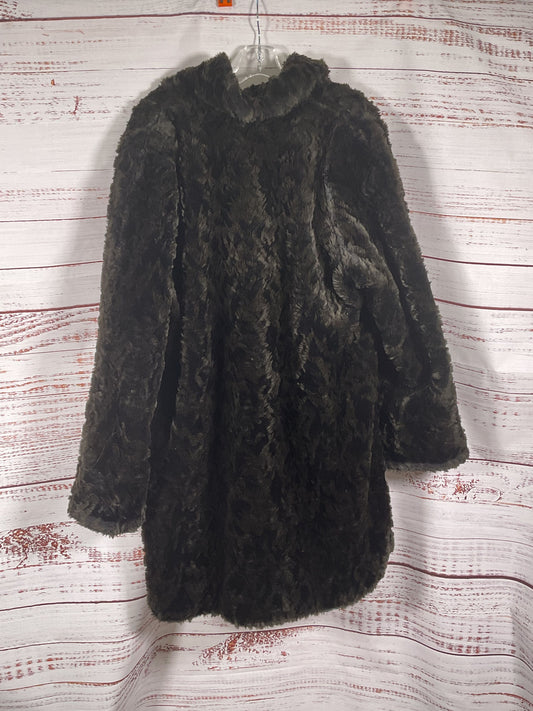 Olympia Limited Inc Dark Brown Faux Fur Coat - Size XL