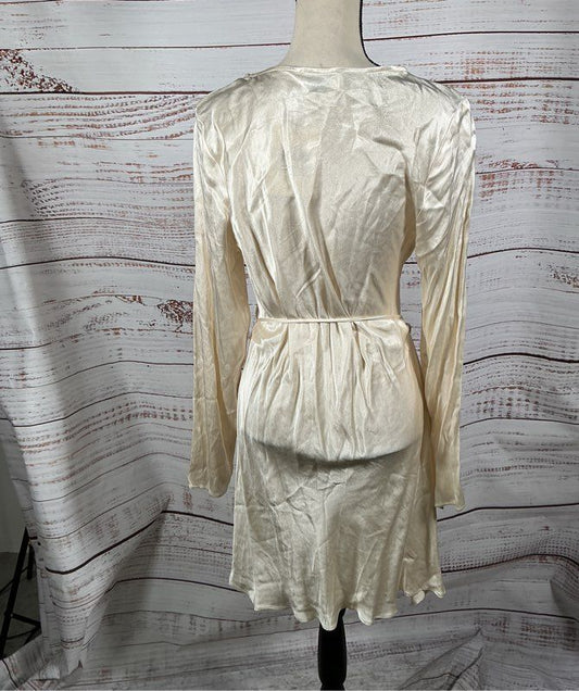 NWT Women's Dissh Charli Pearl Satin Slip Mini Dress Size 14 Retail $149