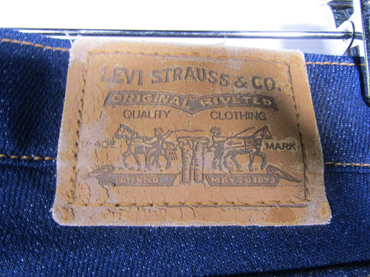 Vintage Levi's Action Jeans Men's Blue Denim Cotton Blend Jeans Size 34 x 33