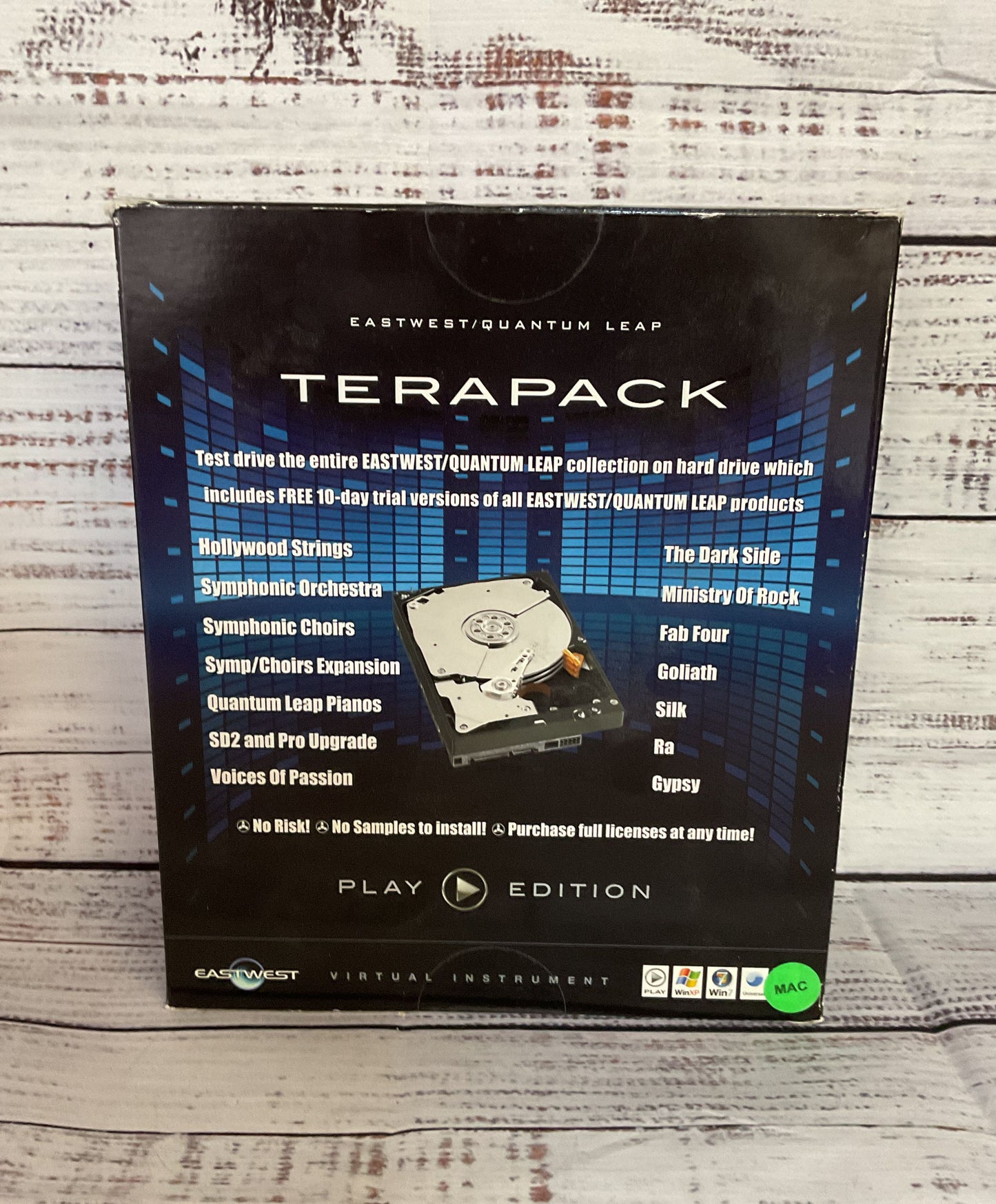 EastWest TeraPack Quantum Leap Play Edition Hard Drive