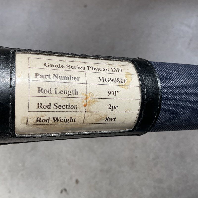 GUIDE SERIES Plateau IM7 MF9082F 9FT. 8WT Fly Fishing Pole