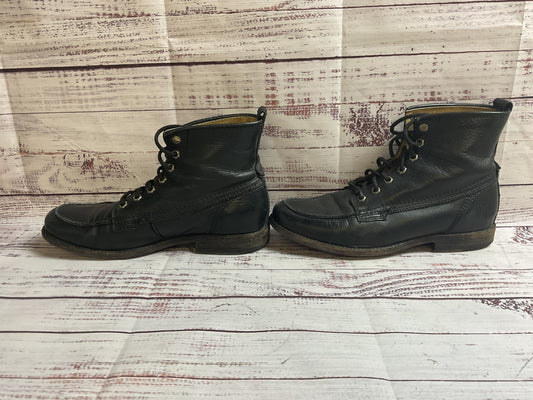 Frye Black Lace Up Ankle Boots Women 7.5