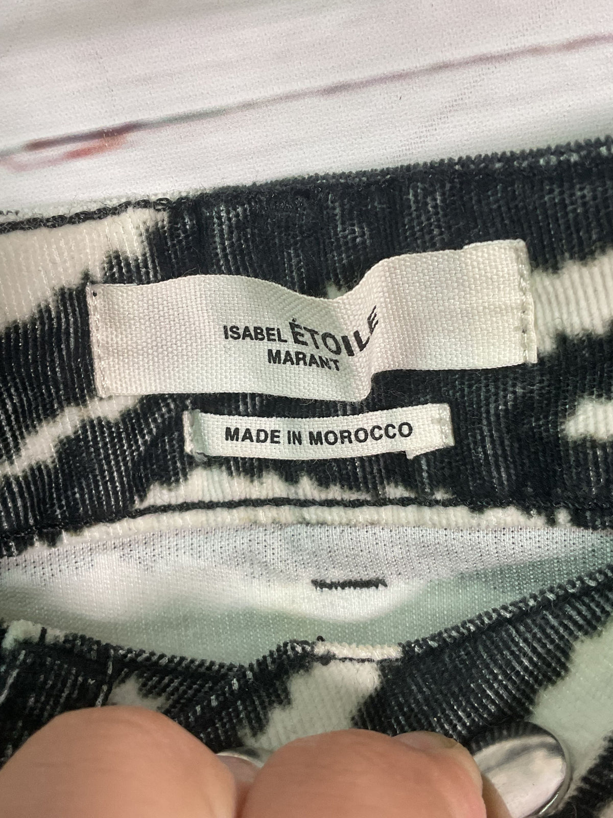 Isabel Etoile Marant Zebra Pants - Size 36