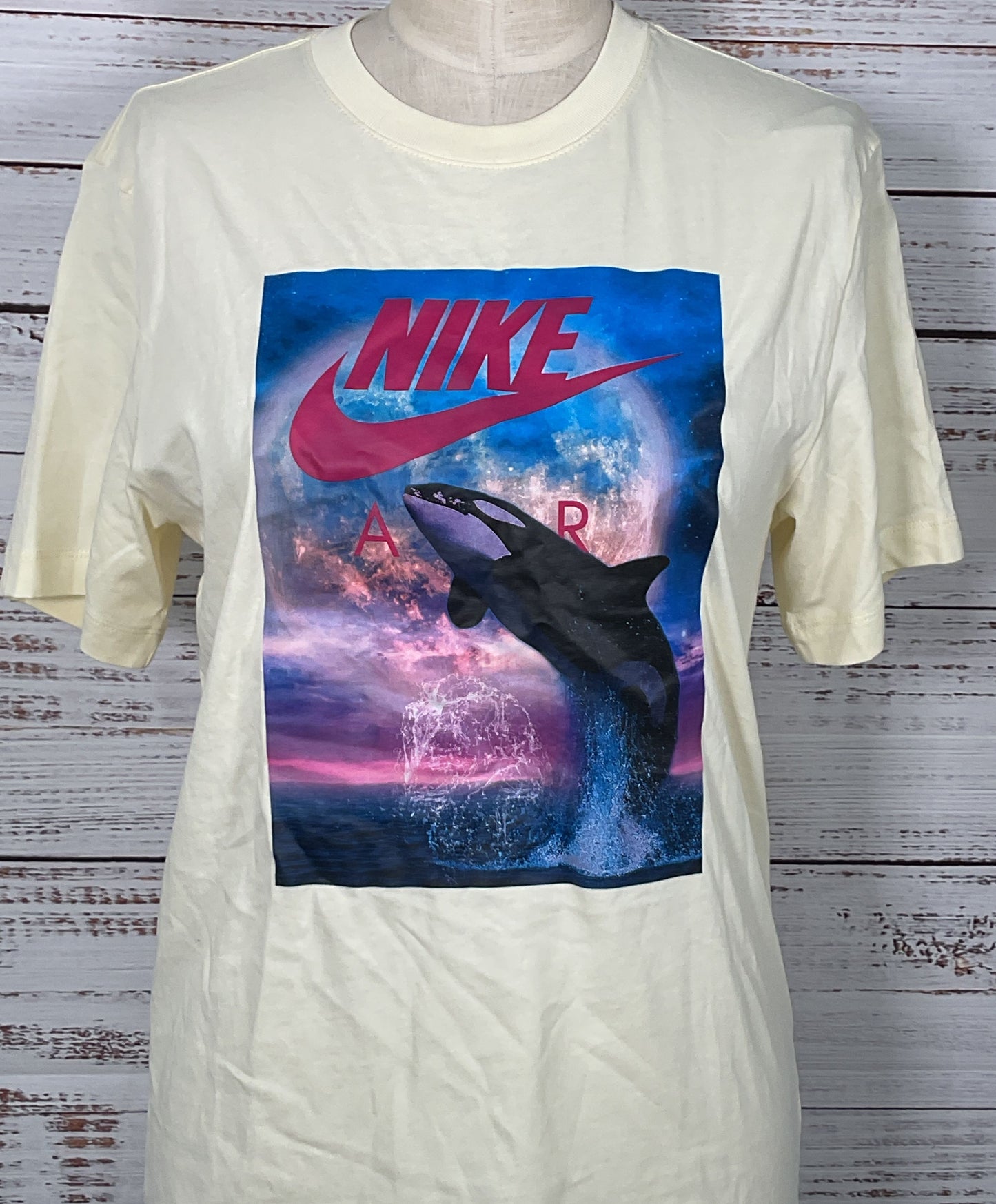 Nike Whale Photo Tee Multicolor Small