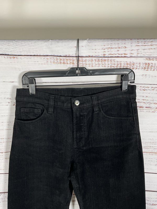 Women's Massimo Dutti Cotton Blend Black Pants Size 4 US/ EU 36 Made in Turkey
