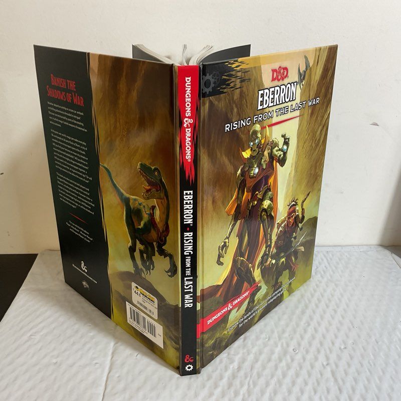 D&D Dungeons & Dragons 5e Eberron Rising From The Last War Standard Cover