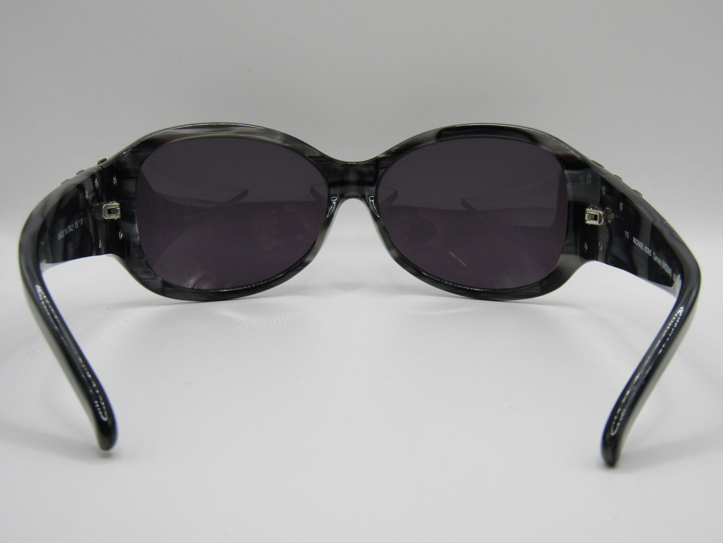 Michael Kors Cannes Women's Gray Round Sunglasses Made in Italy MKS649
