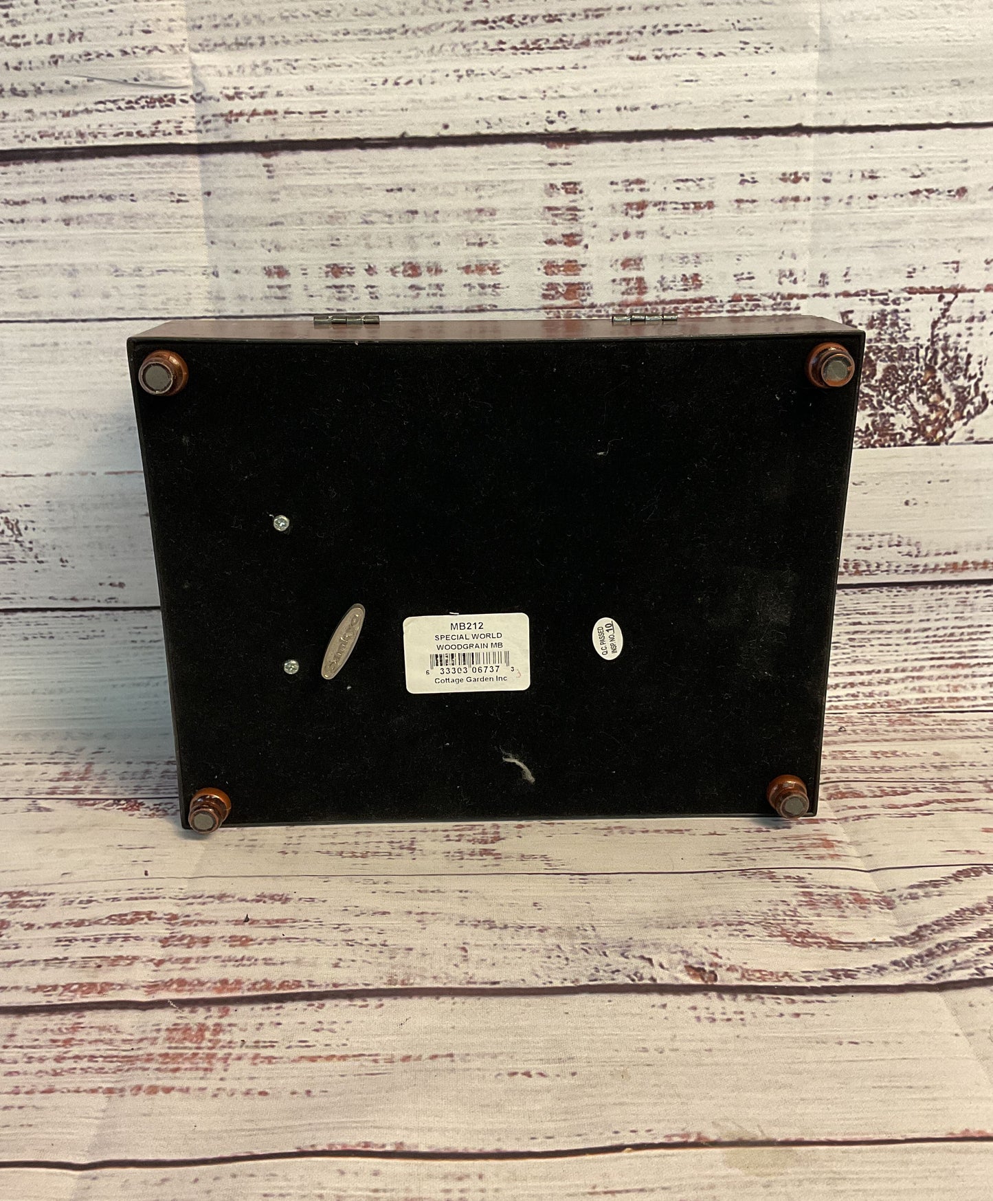 Sankyo Brown Music Jewelry Box