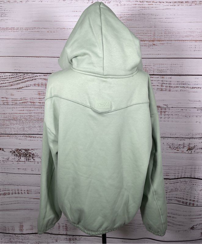 Hoka Green Pullover Hoodie - Men's Size Medium