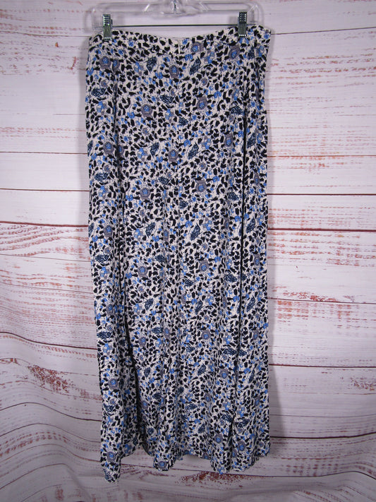 Zadig & Voltaire Judith Soft Flowers Block Skirt Size 42
