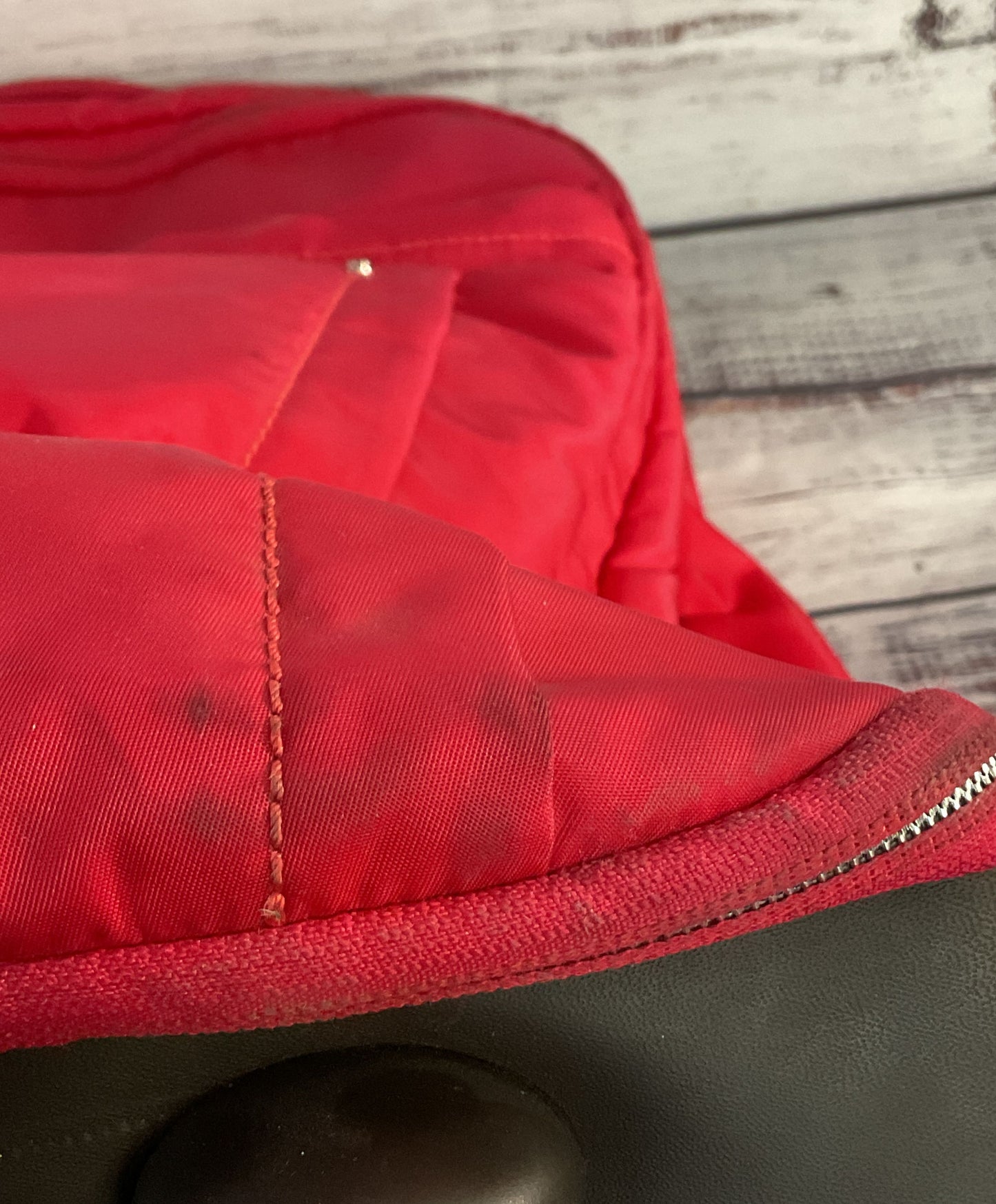 Tumi Voyageur Super Leger Carry On Suitcase Red
