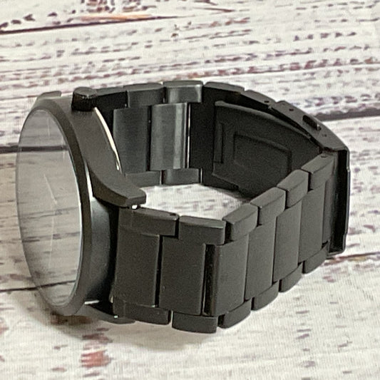 MVMT Men's Black Watch- 7" (NEEDS BATTERY)