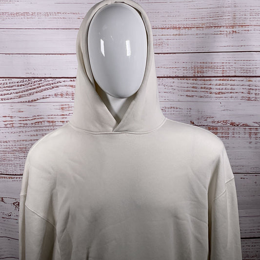 ELWOOD Men's White Core Pullover Hoodie- SZ XL