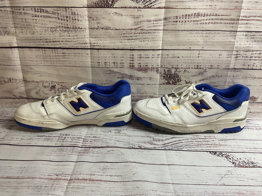 New Balance 550 Lakers White Sneaker Shoe Men 13