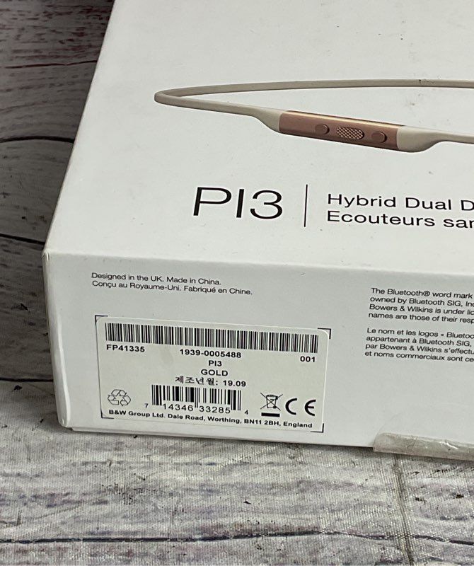 Bowers & Wilkins PI3 Bluetooth Wireless Headphones Rose Gold