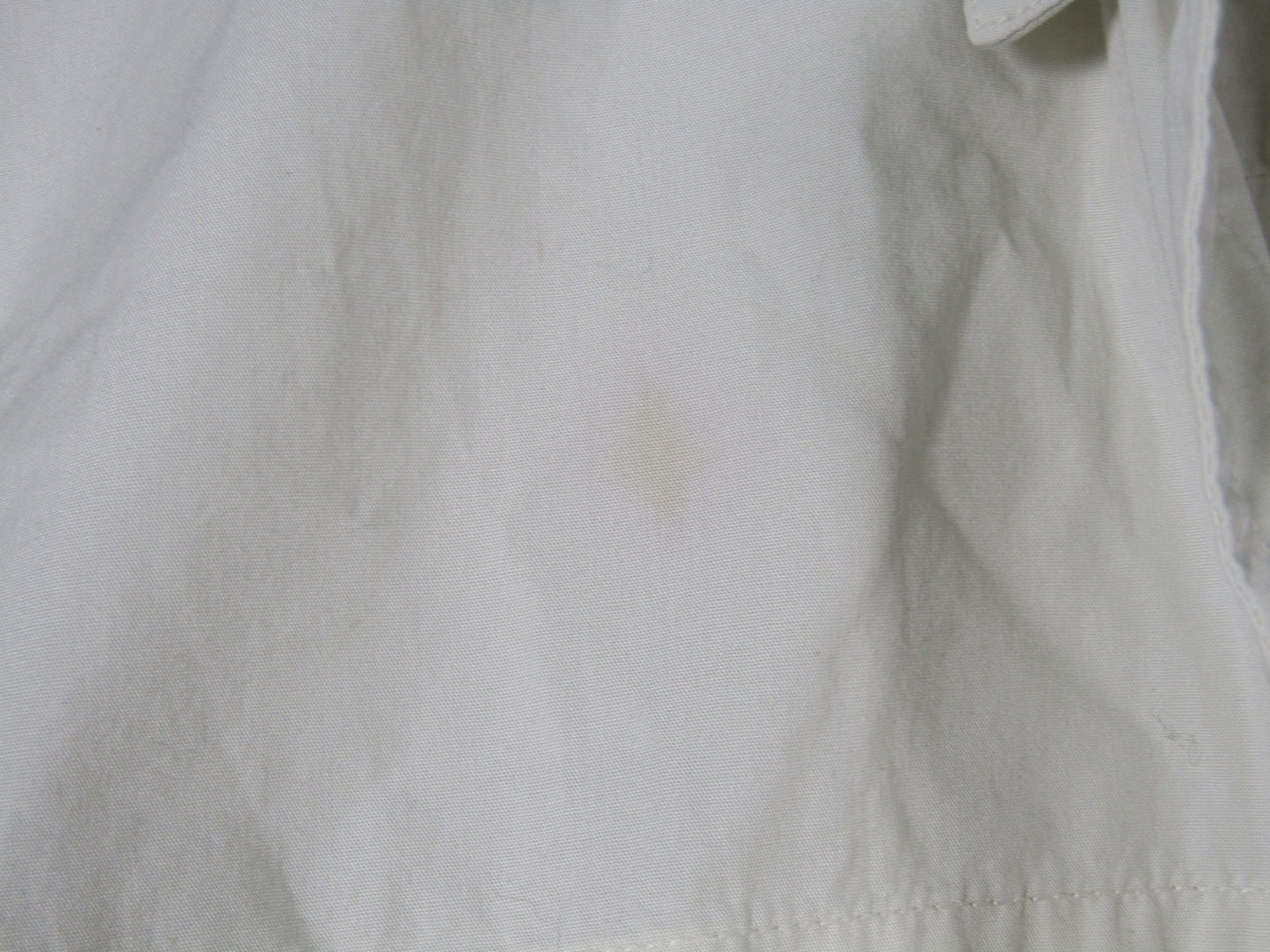 Outerknown Men's White Short Sleeve Button Down Shirt Size S