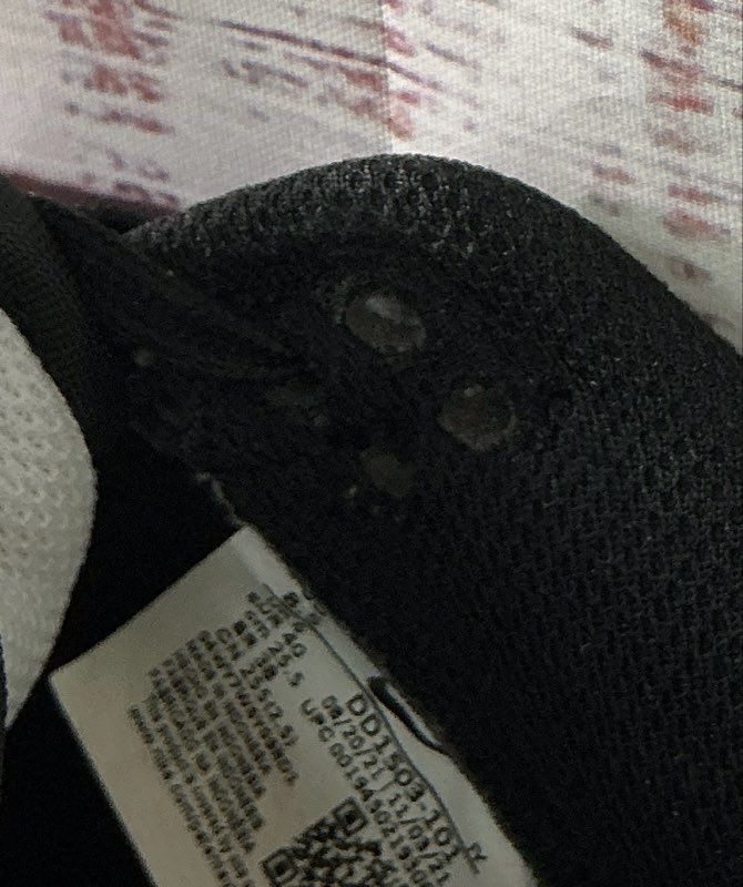 Women's Nike Dunk Low Black & White Sneakers Size 8.5