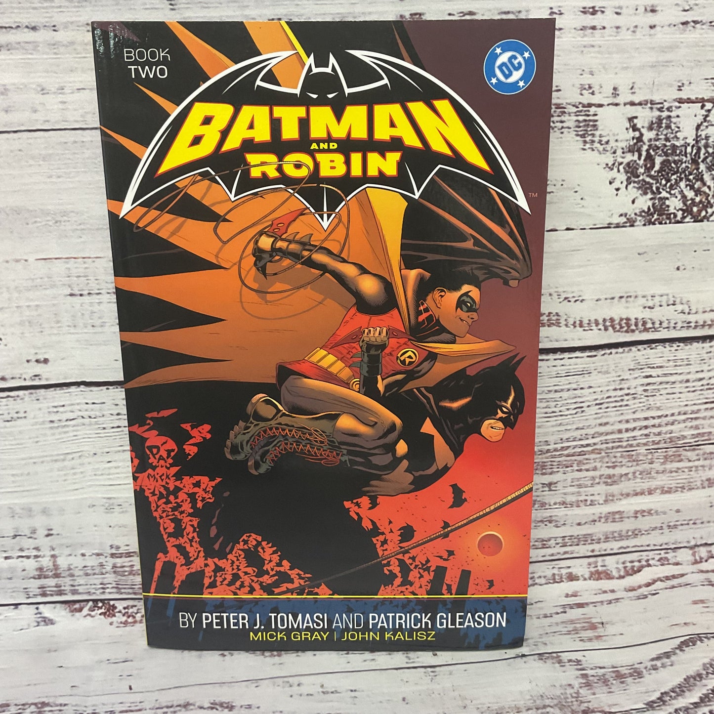 DC Comics Batman And Robin By Peter J. Tomasi And Patrick Gleason Book Two