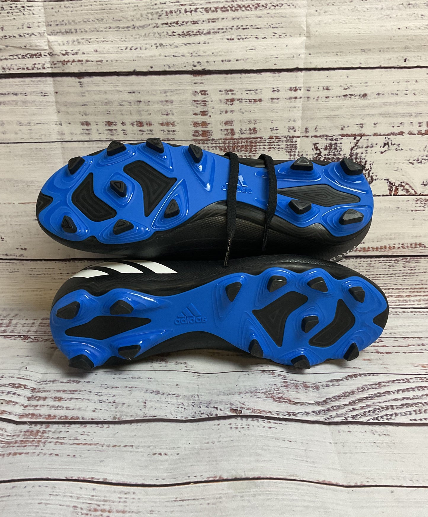 adidas Predator Edge Black Athletic Shoe Men 5.5