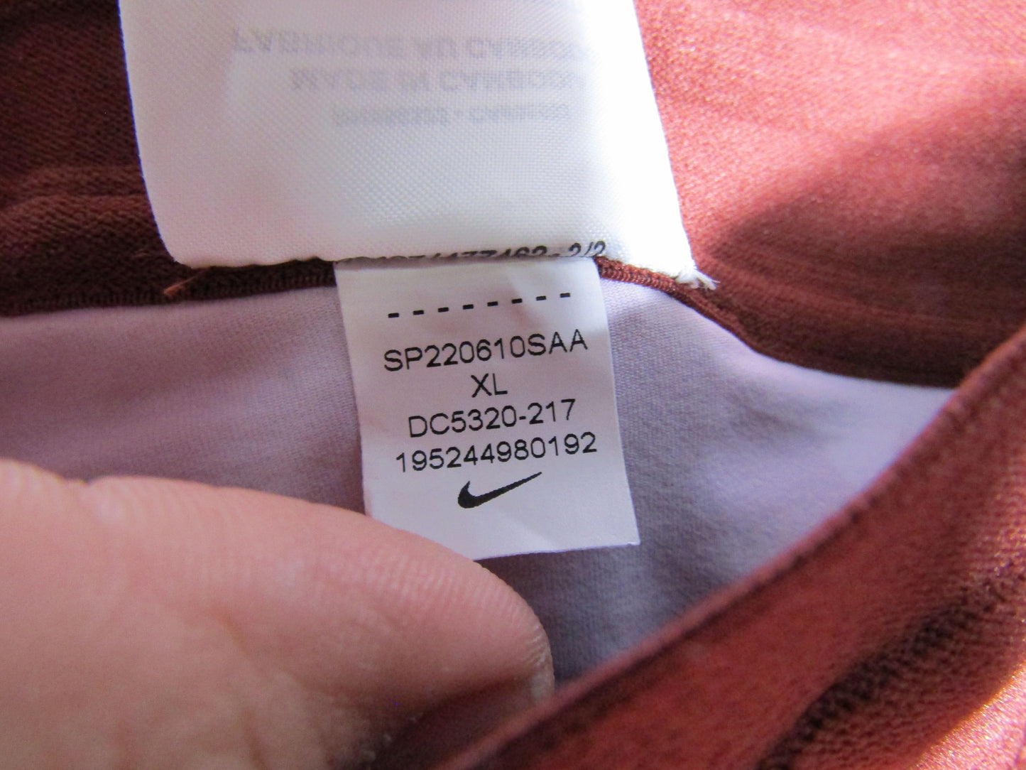 Nike Yoga Dri-Fit Men's Brown Training Shorts Size XL