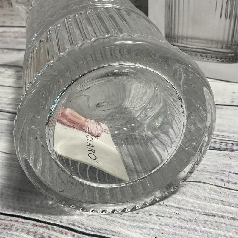 NOB Godinger Claro Clear Glass 33oz Beverage Pitcher