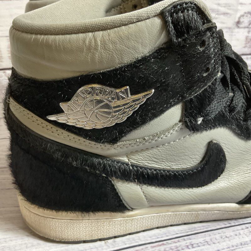 NIKE Jordan 1 Retro High OG Twist 2.0 Medium Grey Women's Sneakers- SZ 10