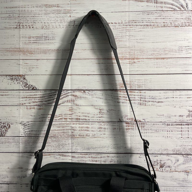Tumi Alpha 26121D4 Black Nylon Expandable Laptop Messenger Bag Carry On