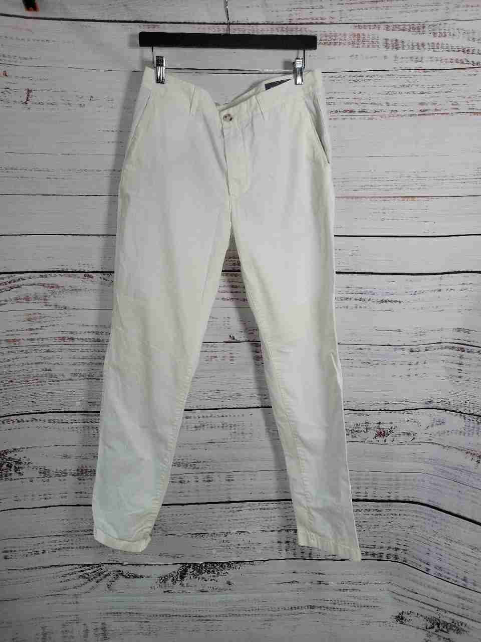 Men's Bonobos White Chino Pants Size 34/32