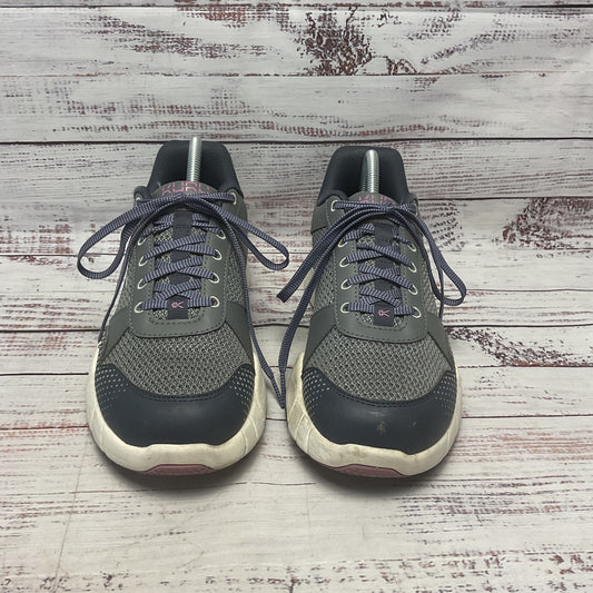 Kuru Quantum 2 Grey Purple Athletic Shoe Women Size 9.5