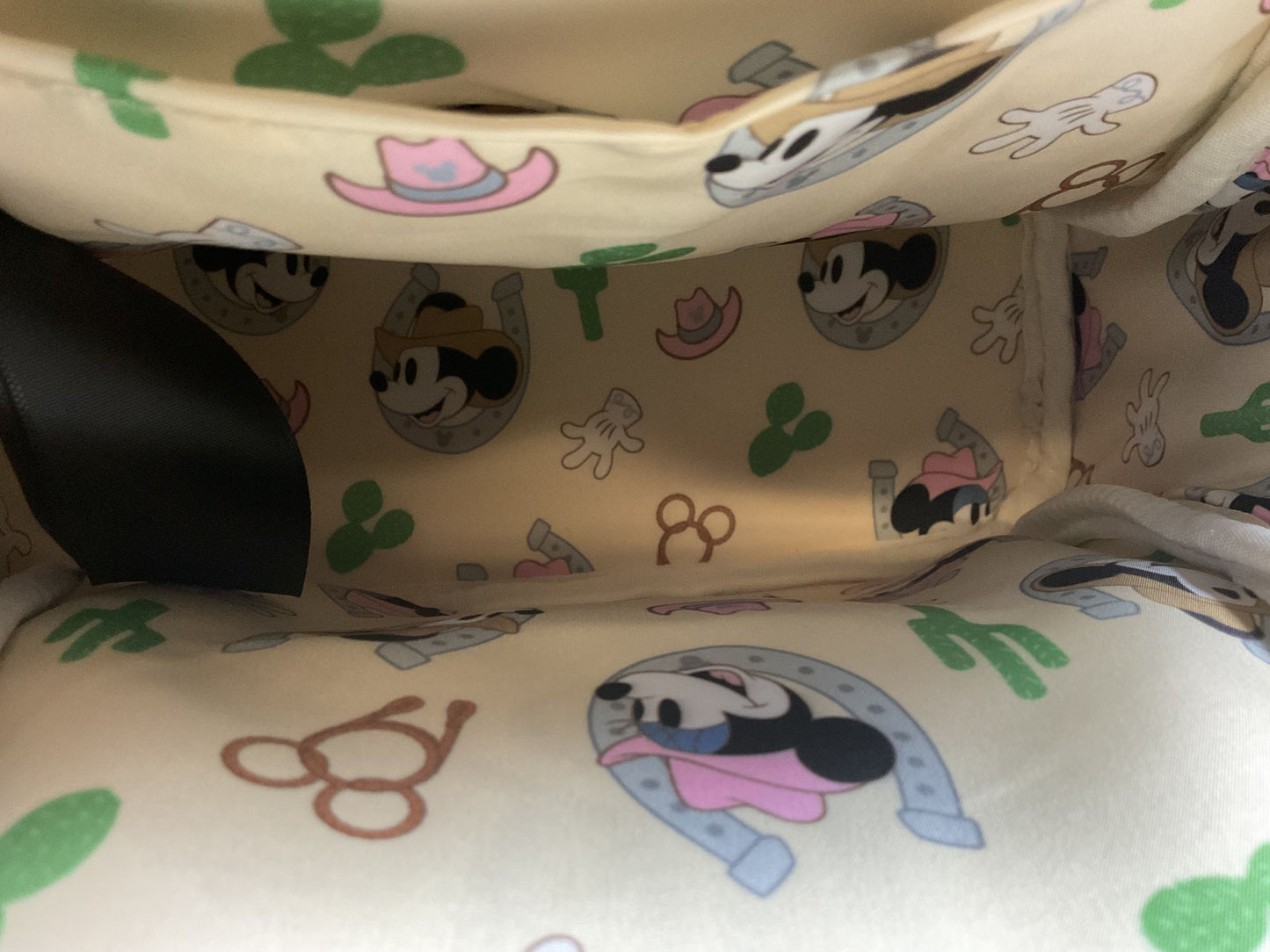 Loungefly Disney Western Mickey Mouse With Matching Wallet