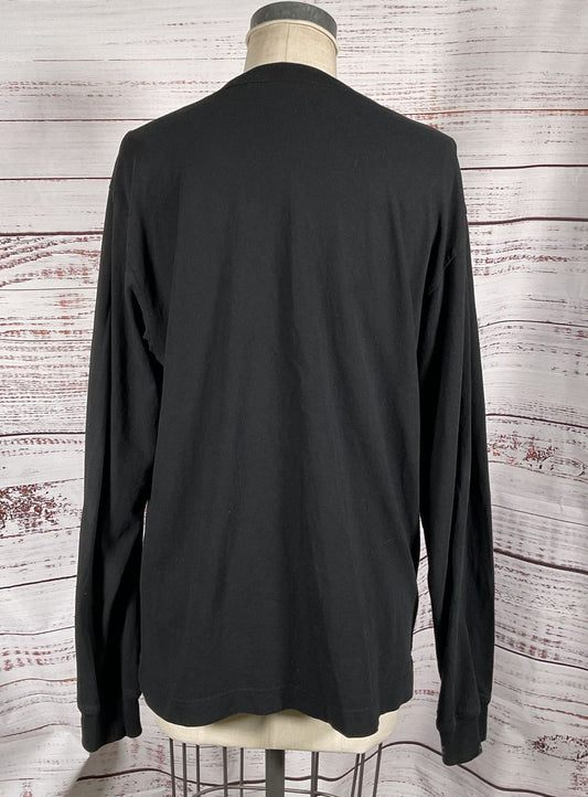 Alexander Wang Unisex Long Sleeve Shirt Black