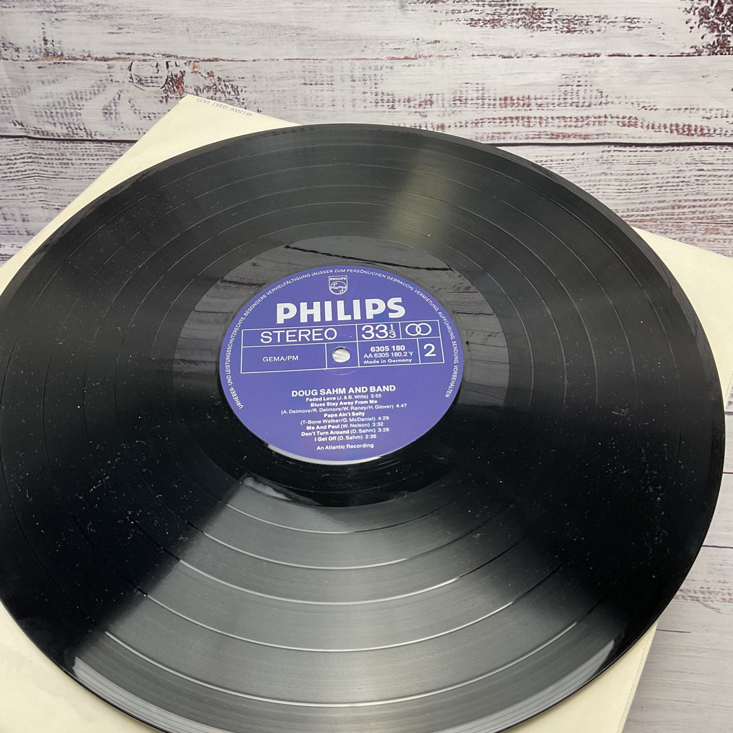 Doug Sahm And Band Philips 6305 180 German Press 1973 Stereo Vinyl Record