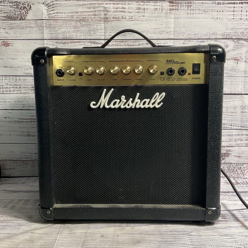 Marshall MG15CDR 15 Watt Electric Guitar Amplifier *WORKS*