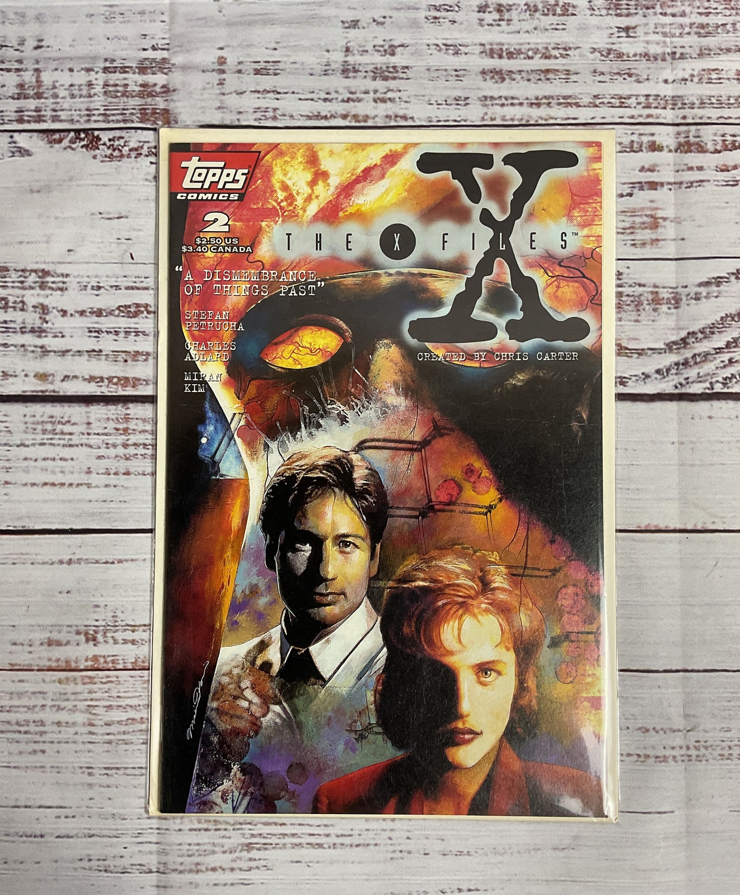 NEAR MINT Vintage Topps LOT Of 5 X-Files Comics