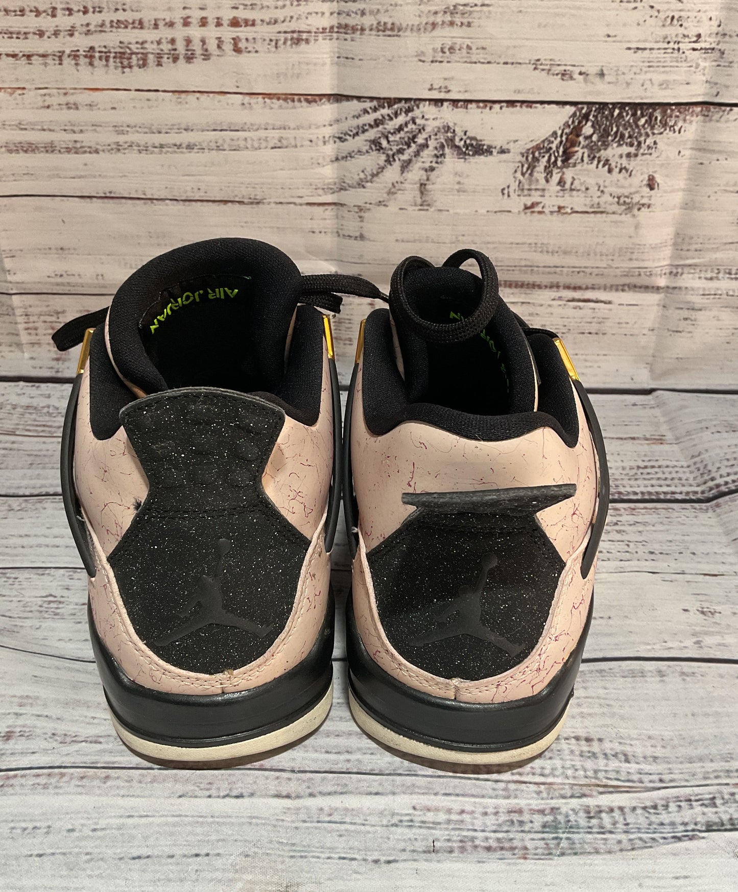 Air Jordan 4 Retro Splatter Sneakers Multicolor 7
