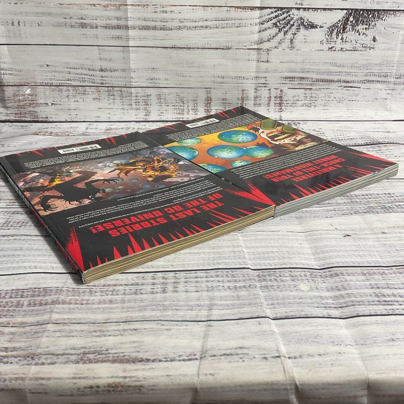 DC Comics Dark Nights Death Metal Multiverse Paperback Set of 2 Who Laughs, War