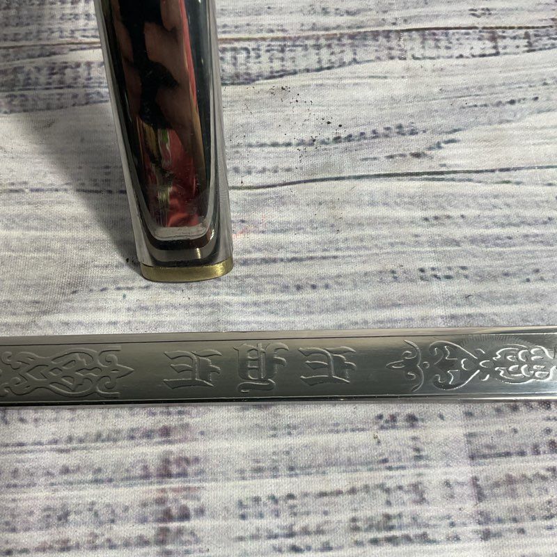 Masonic Knights Templar Ceremonial Dress Sword w/ Scabbard *NO CHAIN*