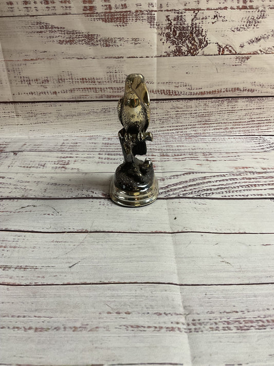 Fine Silver Plata Pura .999 Weighted Toucan 4.5" Statue