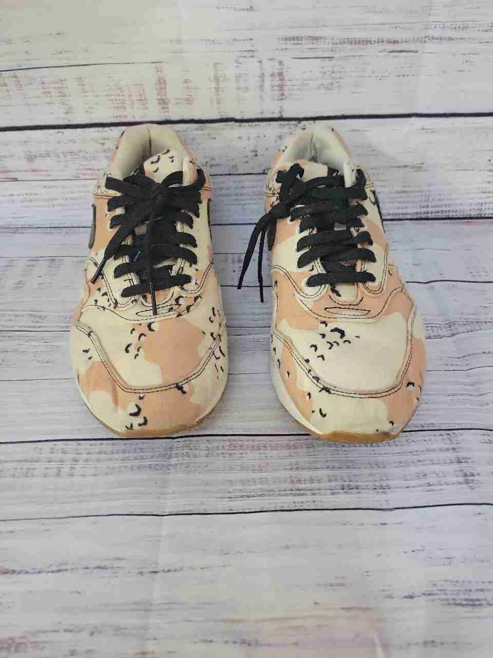 Men's Nike Air Max Premium Dessert Beach Camo Black Brown Sneakers Size 9.5