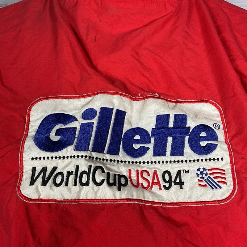 VTG. GILLETTE 1994 USA World Cup USA Men's Tracksuit- SZ L